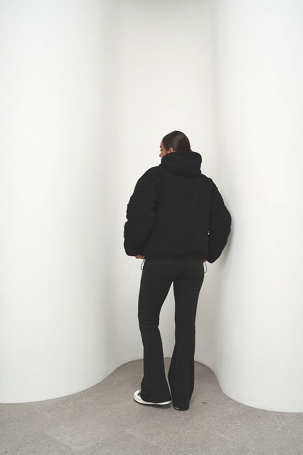 Куртка тедді чорна 240902/4 #RU# Куртка тедди черная 240902/4 № 4