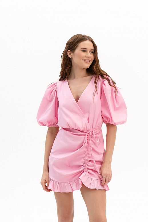 Сукня-куліска рожева