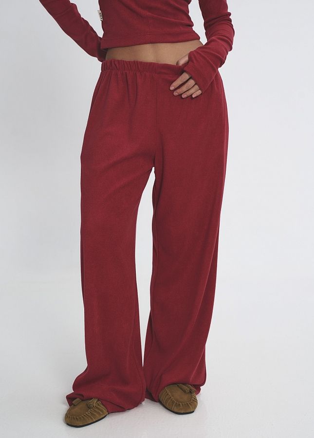 Костюм приталений із замком червоний KOSPR/2 #RU# Костюм приталенный с замком красный KOSPR/2 № 8