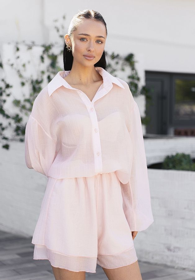 Костюм з органзи рожевий ПТ04/04 #RU# Костюм с органзы розовый ПТ04/04 № 1