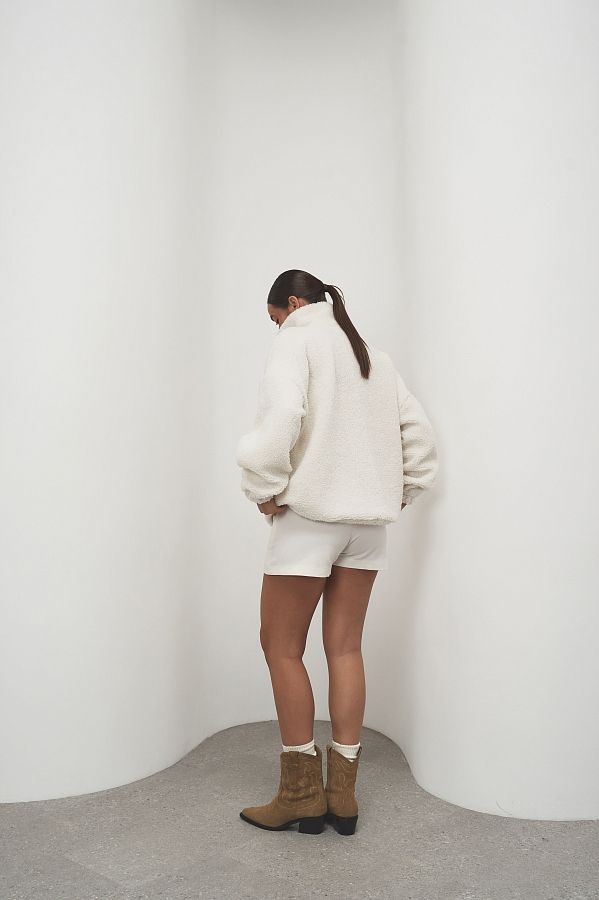 Світшот Теді із замком молочний TKOFG/01 #RU# Свитшоты TKOFG/01 № 4