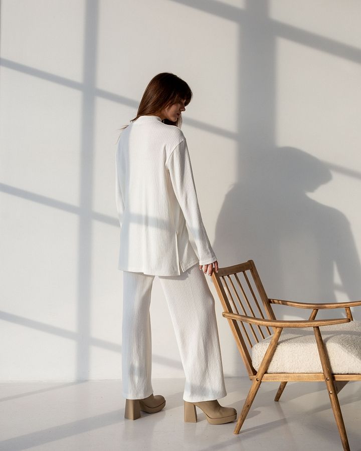 Костюм трикотажний молочний Н0622/1 #RU# Костюм трикотажный молочный Н0622/1 № 3