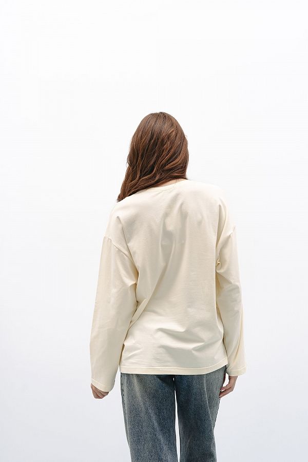 Лонгслів oversize MBocharova лимонний DK0215/5 #RU# Лонгслив oversize MBocharova лимонный DK0215/5 № 3