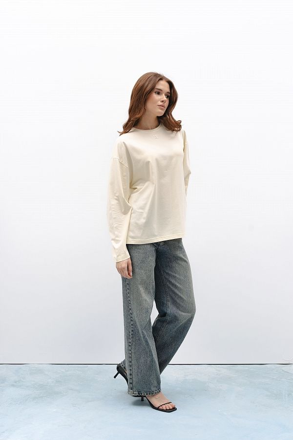 Лонгслів oversize MBocharova лимонний DK0215/5 #RU# Лонгслив oversize MBocharova лимонный DK0215/5 № 2