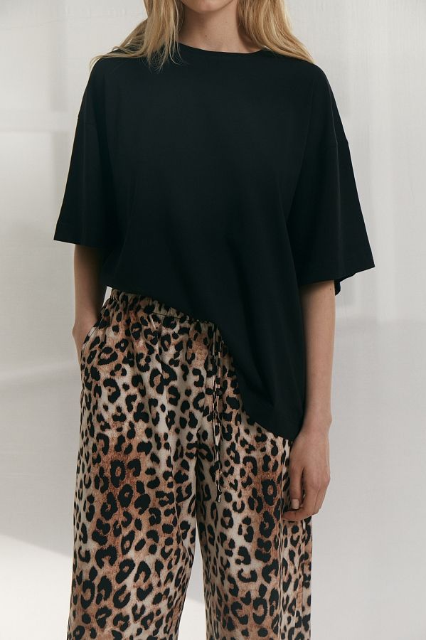 Брюки принт коричневі BR2224/1 #RU# Брюки принт коричневые BR2224/1 № 3