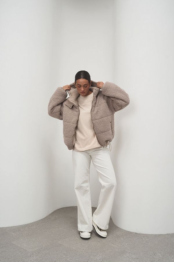 Куртка тедді капучіно 240902/2 #RU# Куртка тедди капучино  240902/2 № 2